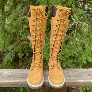 Timberland Brown Long Boots 👢